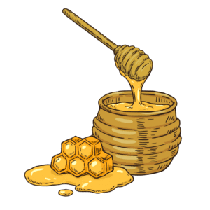 bougie-parfumée-miel-flamme-de-vignes